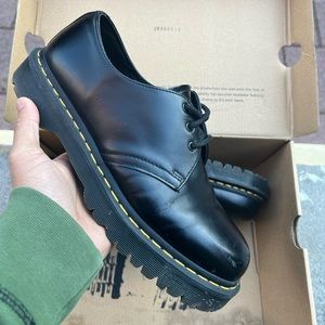 MENS DR.MARTENS LEATHER OXFORD SHOES